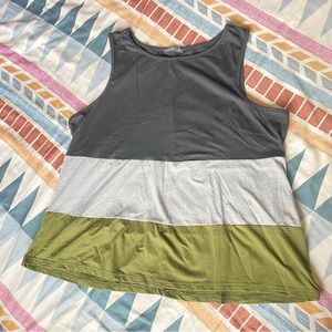 NWT Color Block Tank Top